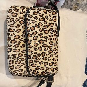 Leopard Print Crossbody Bag